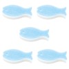 Marna Fish Sponge Set of 5 (Light Blue) R450LB
