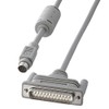 sanwasapurai RS-232 °C Cable (Mini Din8 O – DB25 O