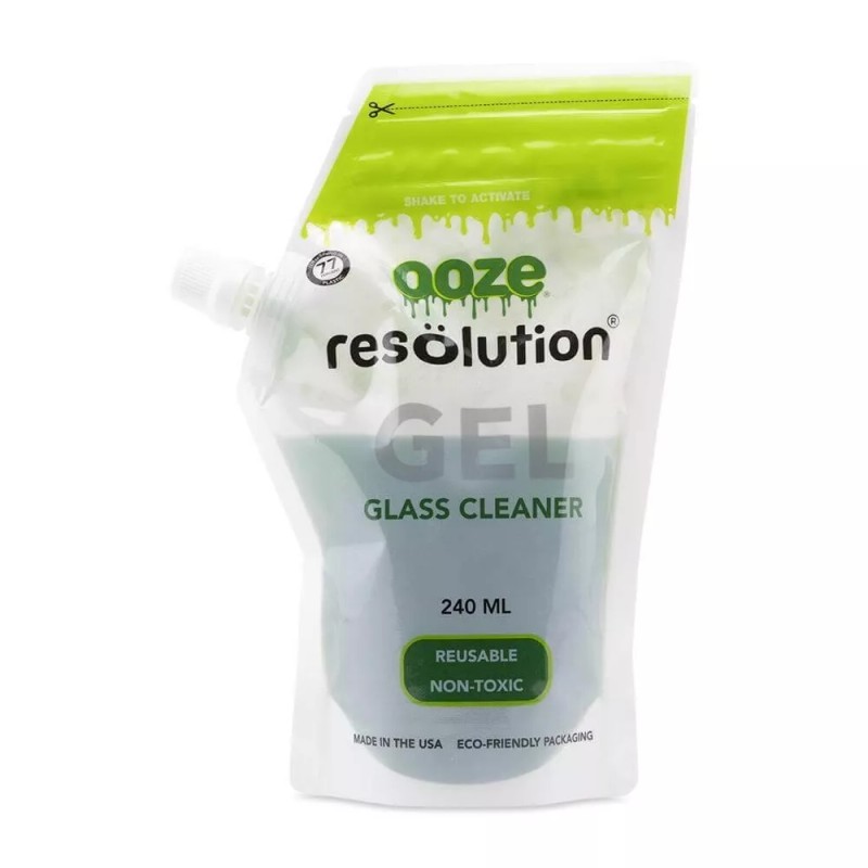 OOZE RESOLUTION GEL GLASS CLEANER-REUSAB