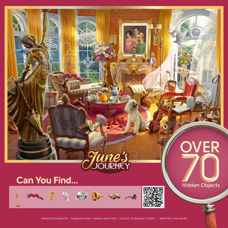 Ceaco - June's Journey - Estate Parlor - 1000 Piece