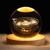 Amoyeric LED Night Light Home Decor Table Lamp Creative Moon