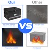 EXLIFBAG File Organizer, Fireproof File Box with Lids, Important Document
