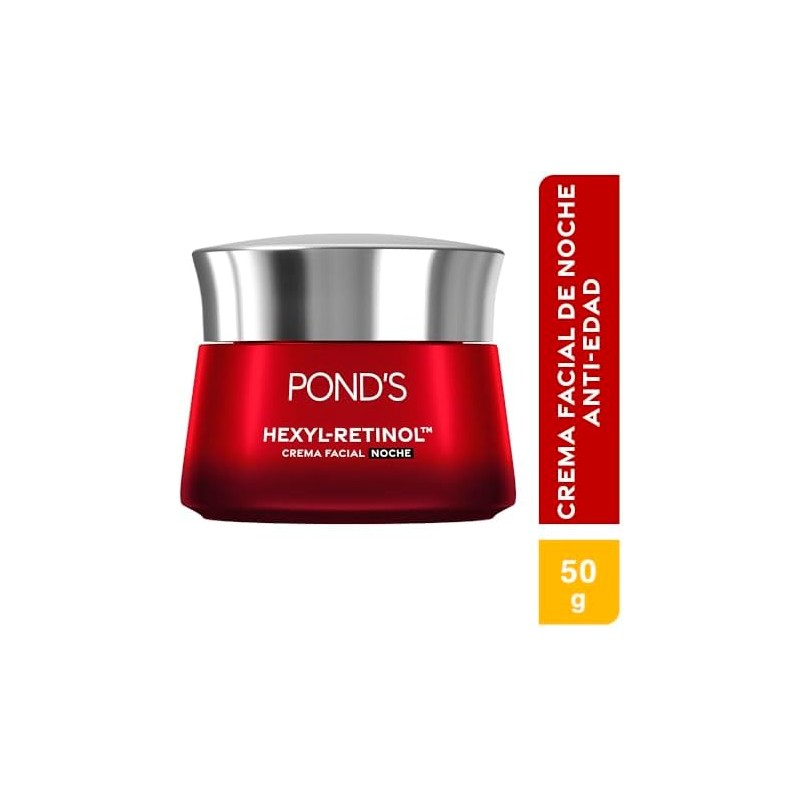 PONDS Crema Facial Antiedad Noche Age Miracle Ultimate Youth, 50g
