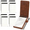WEMATE 10 Pieces Notepad Holder Set Pocket Notebook - Included