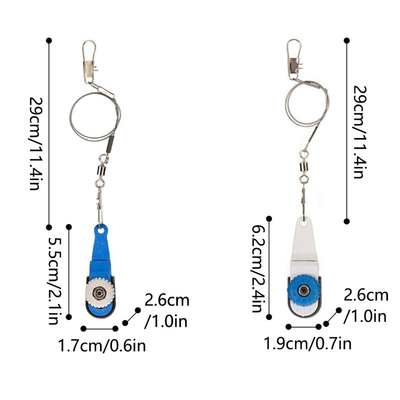 1Pcs Small Fishing Line Release Clips, Outrigger Glider Board Unlock