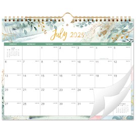 2025-2026 Calendar - Wall Calendar 2025-2026 from Jul. 2025 - Dec. 2026, 18 Monthly Calendar with Julian Date, Twin-Wire Binding, Great for Home & Office, 8.5" × 11"