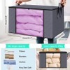 3 Pack Clothes Storage, Foldable Large Storage Bags, Storage Containers