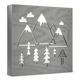 Cloud Island - LED Light Box Mountains - Cloud Isl