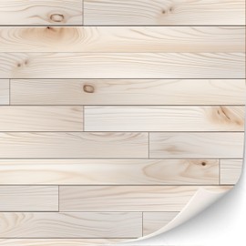 3 Sheets Self-Adhesive Flooring for Dollhouse 1:12 Scale (Creme Colored Oak 2)