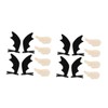 Gadpiparty 2sets Fashionable Angel Wings Boys and Girls Hairpin Hair