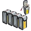 4pcs Lipo Battery Fireproof Explosion Proof Bag Storage Guard Safe
