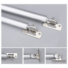 80N/17.6lbs/8Kg Gas Shocks,10 Inch Length Lift Support Soft Close, Lid Support,Hinge Spring,Toy Box Hinges,Soft Close Hinges for Kitchen Cabinet Hinges Cupboard Door(Pack of 2)