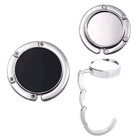 2Pcs Handbag Hooks for Tables, Folding Purse Hook Hangers, Portable Table Bag Holders, Foldable Purse Hook, Purse Table Hook Holder, Folding Handbag Hanger, Table Hook Purse Bag Holder