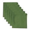 Linendo Linen Napkins, 100% Pure Linen, Green, 38 x 38