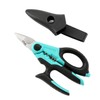 C.JET TOOL 7" Stainless Professional Electrician Scissors Multi-Grip Design Aluminium