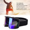 Ski Windproof Glasses Goggles Double Layer Anti Fog Sphere Large