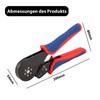 IUSOT Wire End Ferrules Crimping Pliers 0.08-16 mm² Hexagonal Wire