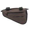 Bike Triangle Frame Bag Multipurpose Waterproof TPU Double Sided Pockets