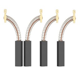 Pack of 4 Motor Carbon Brushes 42 x 12.5 x 5 mm for Washing Machine and Washer Dryer Power Tool Carbon Brushes Replacement