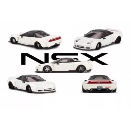 Mini GT Kaido House Honda NSX NA1 Kaido Works V2 White 1:64 KHMG148