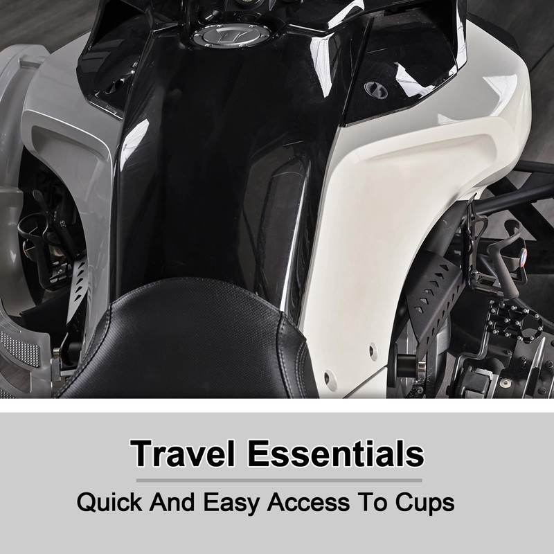 Adjustable Drink Cup Holder Bracket for Can-Am Spyder F3/F3-S/F3-L/F3-T 2015-2025