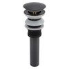 Bathroom Basin Sink Popping Up Drainer Lavatory Odor Resistant Sink