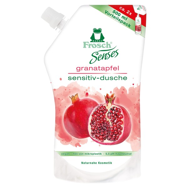 Frosch Pure Care Frosch Senses Pomegranate Sensitive Shower 500 ml