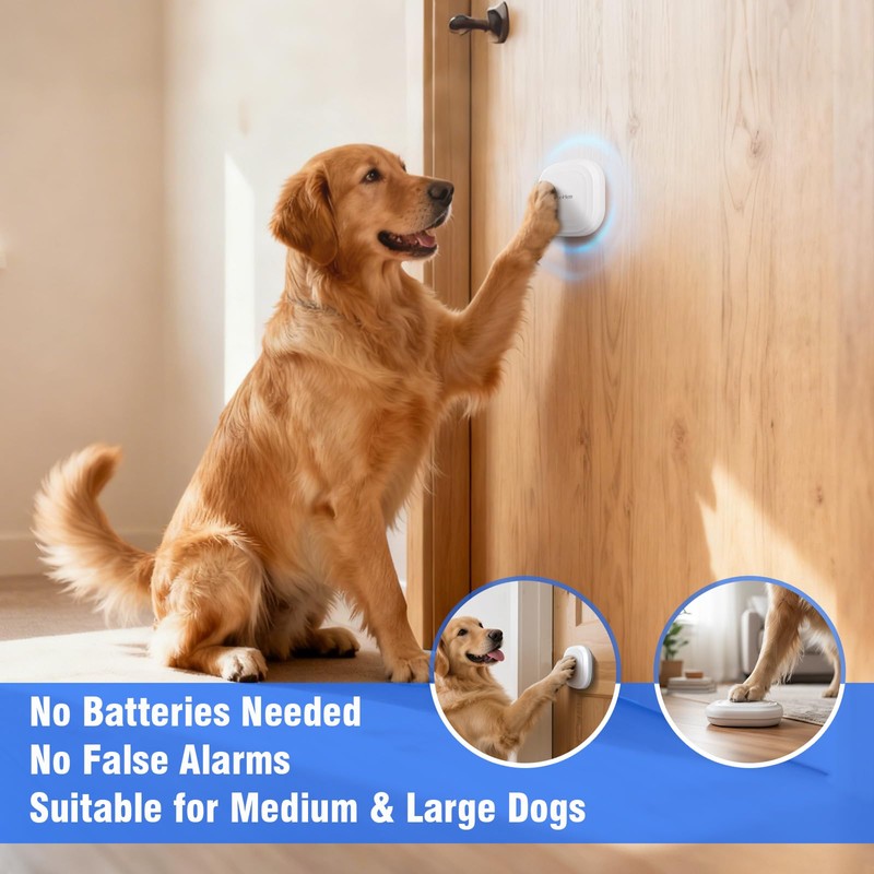 ChunHee Dog Door Bell for Potty Training –Smart Wireless Dog
