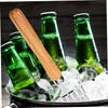 MAGICLULU 4pcs Aluminum Ice with Wood Handle Versatile Ice Tool