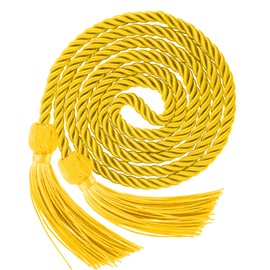 Graduation Cords, Graduation Honor Cords, Gold Honor Cords, 2025 Graduation Tassel Honor Cords, 67" Long Braided Cords for 2025 Graduation Decorations Bachelor Gown for Student Master Doctoral