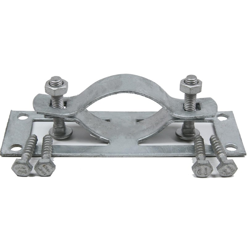 2-3/8" Fence Bracket SupConn (12Pcs), Steel to Wood Fence Brackets,Fence