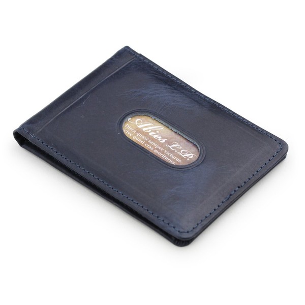 Avies Vintage Wax Leather, Genuine Leather, Bi-fold Pass Case, Made
