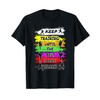 Keep Training Until The Belt Turns Black Retro Karate T-Shirt