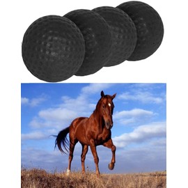 SHUYUE Ear Plug for Horses Foam Ear Plugs ball tack and Supplies Horse Classic Equine Ear Plugs (Black)