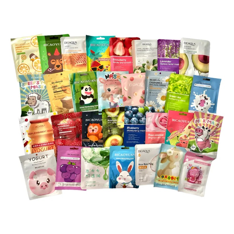 Lote De 30 Mascarillas Surtidas Coreanas Hidratantes Facial