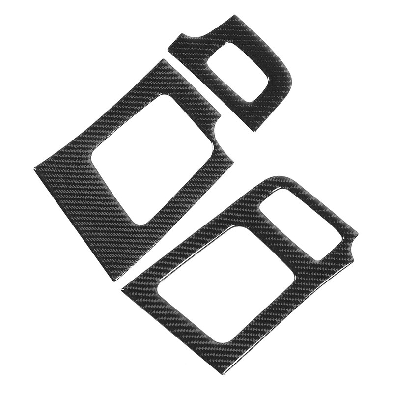 3pcs Dashboard Left Right Air Vent Trim Frame Decoration Fit