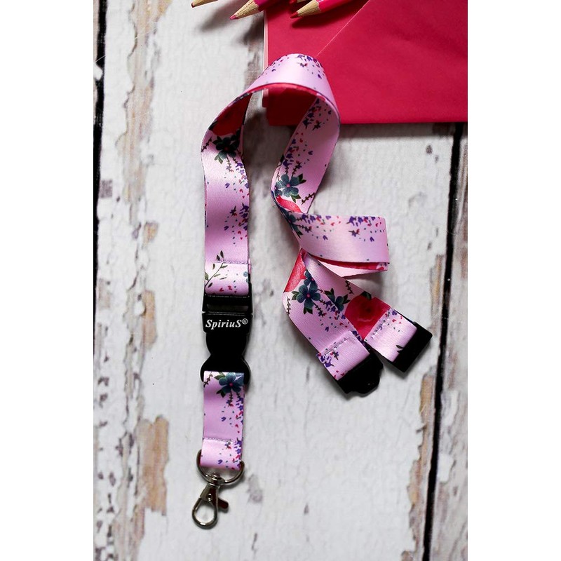 SpiriuS Safety Breakaway Lanyard Neck Strap for id Card Badge