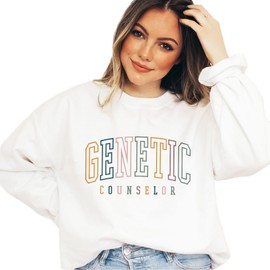 Genetic Counselor Sweatshirt - Genes Specialist - Genetic Counseling Crewneck - Family Doctor Appreciation Gift - Unisex Graphic Sweatshirt