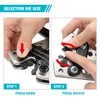 DURATECH Battery Cable Lug Crimping Tool with Wire Cutter-Wire Crimper