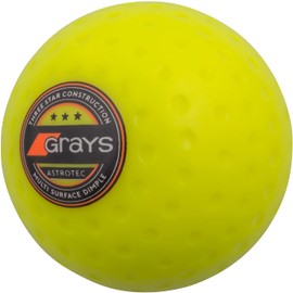 Grays Astrotec Hockey Ball Astrotec Hockey Ball - Yellow, One Size