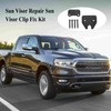 Sun Visor Repair Kit Compatible with Dodge RAM 1500 Trucks