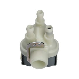 LUTH Premium Profi Parts Aquastop Solenoid Valve Water Valve Compatible with Miele 4035200 Privileg 00935379 | 3/4 3-Way 90° 11.5 mm Diameter 230 V for Washing Machine Dryer