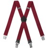 INYEEXUP Men's Braces Extra Strong with 4 Extra Strong Clips,