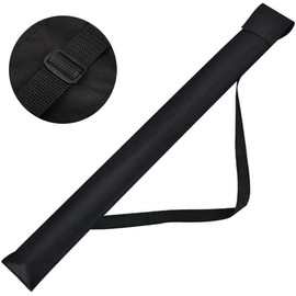 Pool Cue Bag Case, Billiard Snooker Cue case Bag with Adjustable Strap Hook and Loop Closure,Carry Bag Anti Dust Dirt and Scratch Lightweight Portable for 1/2 3/4 Snooker Billiard Stick Rod