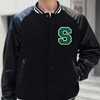 SOYCEV 4.5" Varsity Letter Patches Chenille Iron on Letters Large
