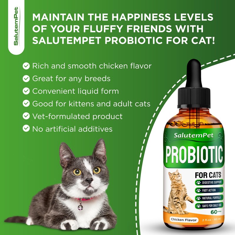 Probiotics for Cats for Digestive Support – Cat Probiotics for