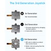 Ikpek 4 Pack Joystick Replacement Kit for Meta Quest 3