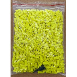 Moss Lighting LOT OF 500 GB YELLOW WIRE CONNECTORS TWIST ON CONICAL CONNECTOR TWIST-ON NUTS