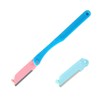 Eyebrow trimmer (folding eyebrow trimmer) folding eyebrow trimming scissors / 눈썹 수정칼 (접이형 눈썹칼) 접이식 눈썹 수정 미용 가위