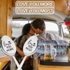 I Love You Spoons for Boyfriend & Husband - 2Pcs